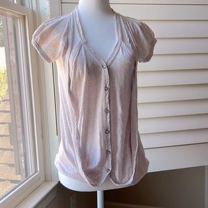 Marc by Marc Jacobs layered camisole short sleeve top